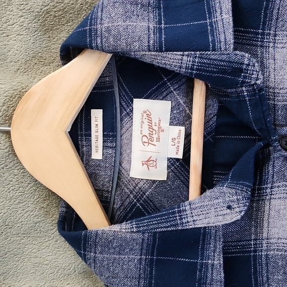 Original Penguin large flannel - Picture 2 of 4